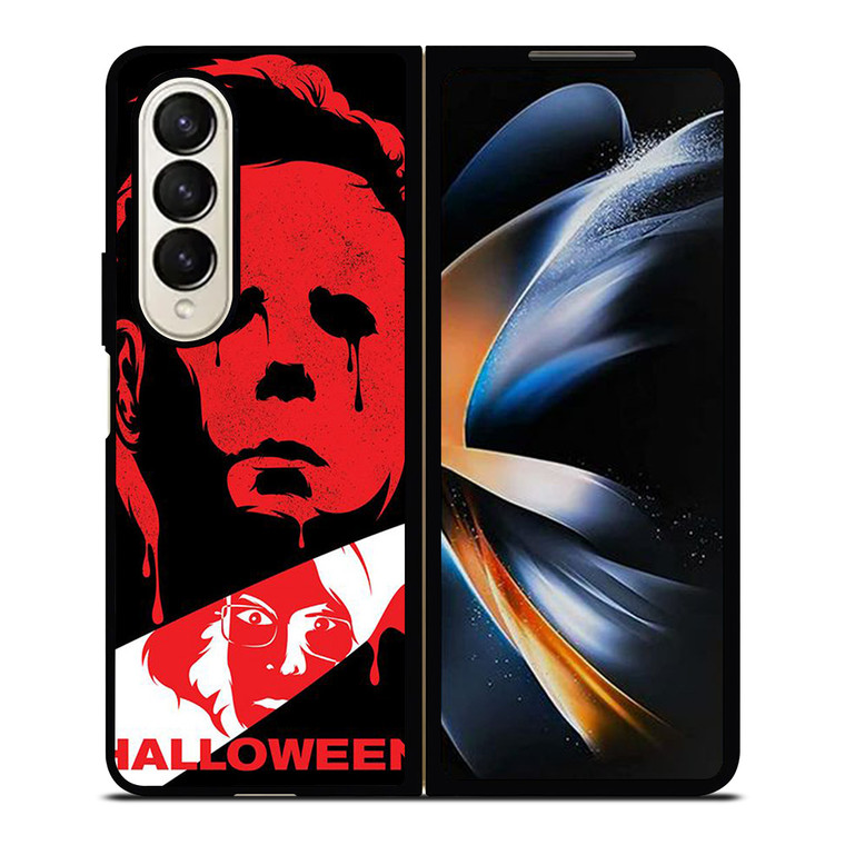 MICHAEL MYERS HALLOWEEN CLIP ART Samsung Galaxy Z Fold 4 Case Cover