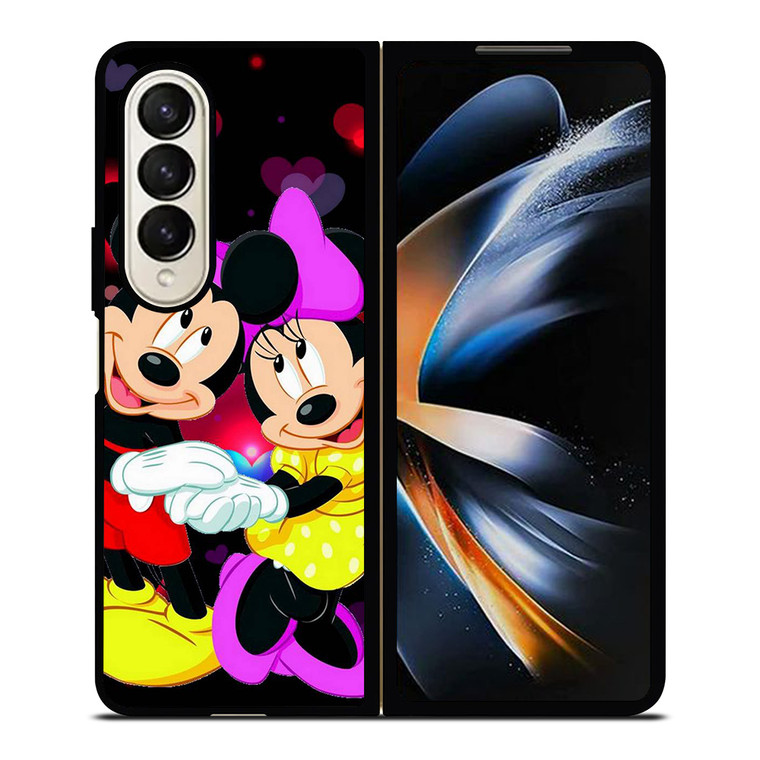 MICKEY MINNIE MOUSE DISNEY LOVE Samsung Galaxy Z Fold 4 Case Cover MICKEY MINNIE MOUSE DISNEY LOVE Samsung Galaxy Z Fold 4 Case Cover