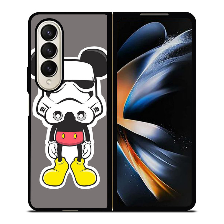 MICKEY MOUSE STORMTROOPER STAR WARS Samsung Galaxy Z Fold 4 Case Cover