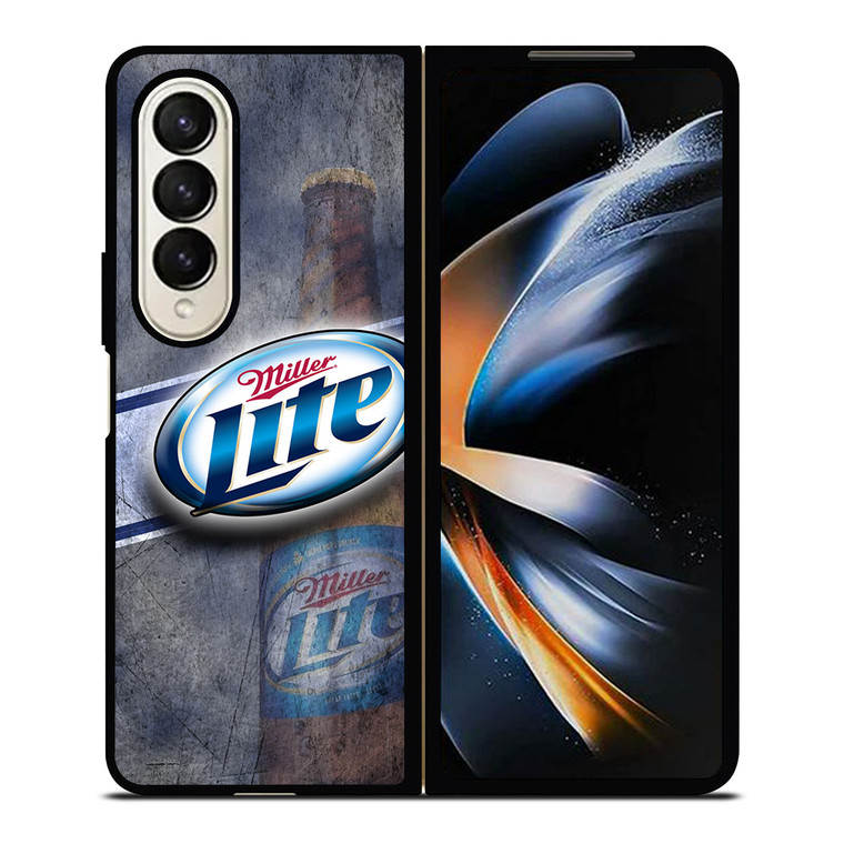 MILLER LITE BEER BOTTLE Samsung Galaxy Z Fold 4 Case Cover