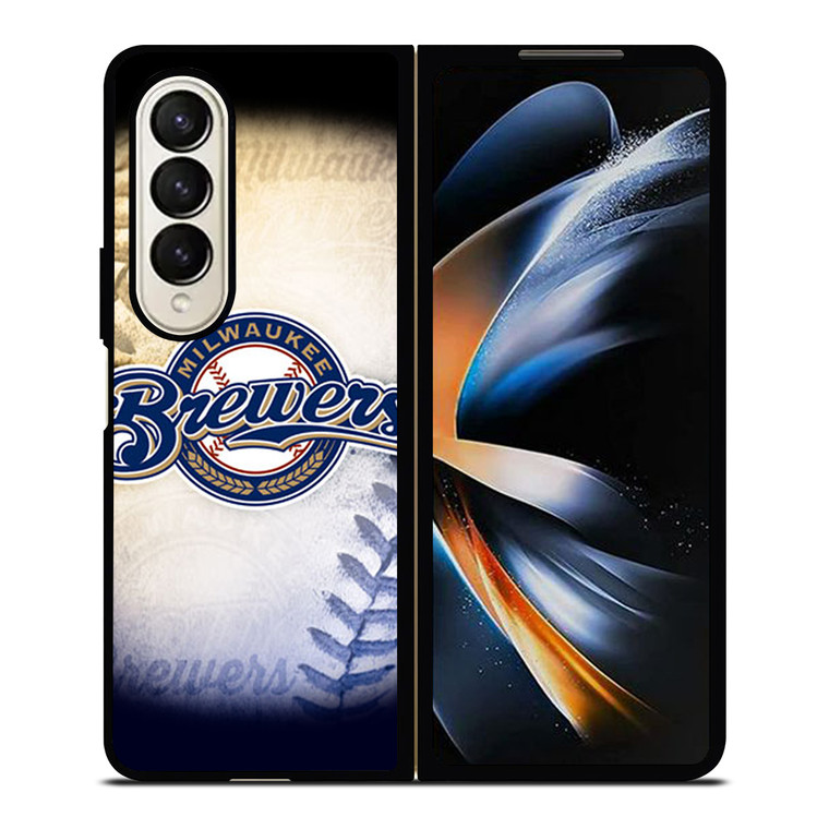MILWAUKEE BREWERS MLB LOGO Samsung Galaxy Z Fold 4 Case Cover