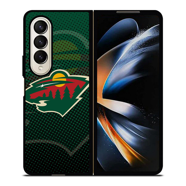 MINNESOTA WILD SYMBOL Samsung Galaxy Z Fold 4 Case Cover
