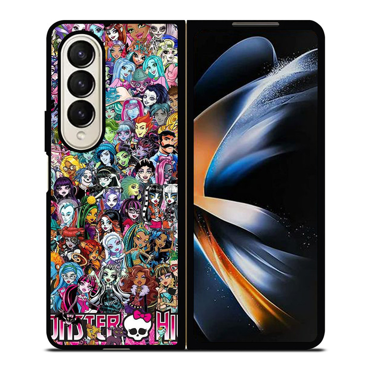 MONSTER HIGH COLLAGE Samsung Galaxy Z Fold 4 Case Cover