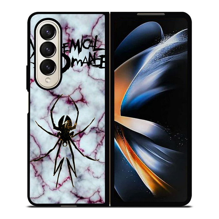 MY CHEMICAL ROMANCE MARBLE LOGO Samsung Galaxy Z Fold 4 Case Cover