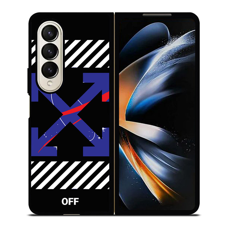 NASA OFF WHITE Samsung Galaxy Z Fold 4 Case Cover NASA OFF WHITE Samsung Galaxy Z Fold 4 Case Cover