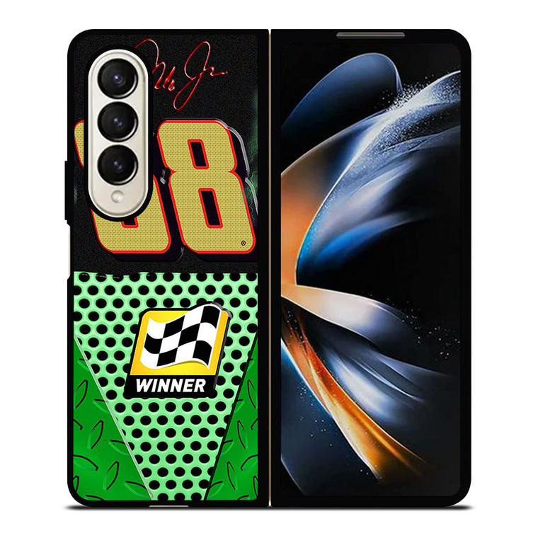 NASCAR 88 DALE EARNHARDT JR SIGNATURE Samsung Galaxy Z Fold 4 Case Cover