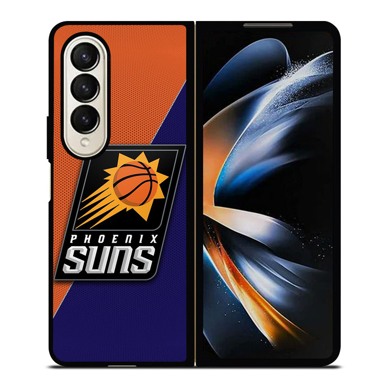 NBA BASKETBALL JERSEY PHOENIX SUN Samsung Galaxy Z Fold 4 Case Cover