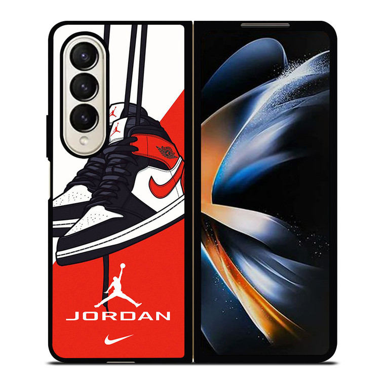 NIKE AIR JORDAN SNEAKERS Samsung Galaxy Z Fold 4 Case Cover