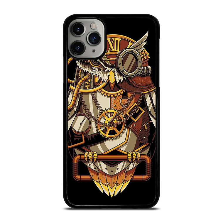 OWL STEAMPUNK iPhone 11 Pro Max Case Cover