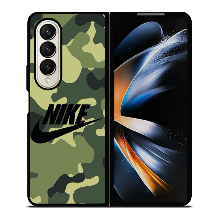 NIKE LOGO CAMO Samsung Galaxy Z Fold 4 Case Cover