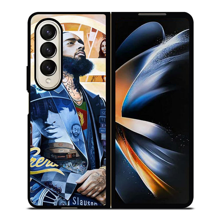 NIPSEY HUSSLE ART Samsung Galaxy Z Fold 4 Case Cover