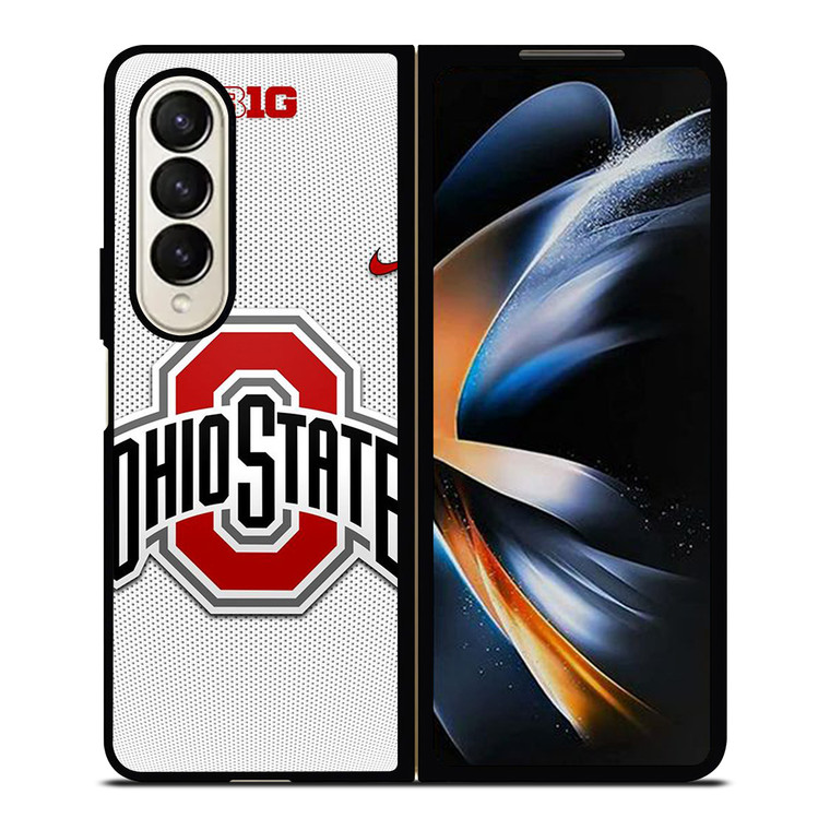 OHIO STATE BUCKEYES LOGO FOOTBALL NIKE BIG Samsung Galaxy Z Fold 4 Case Cover OHIO STATE BUCKEYES LOGO FOOTBALL NIKE BIG Samsung Galaxy Z Fold 4 Case Cover