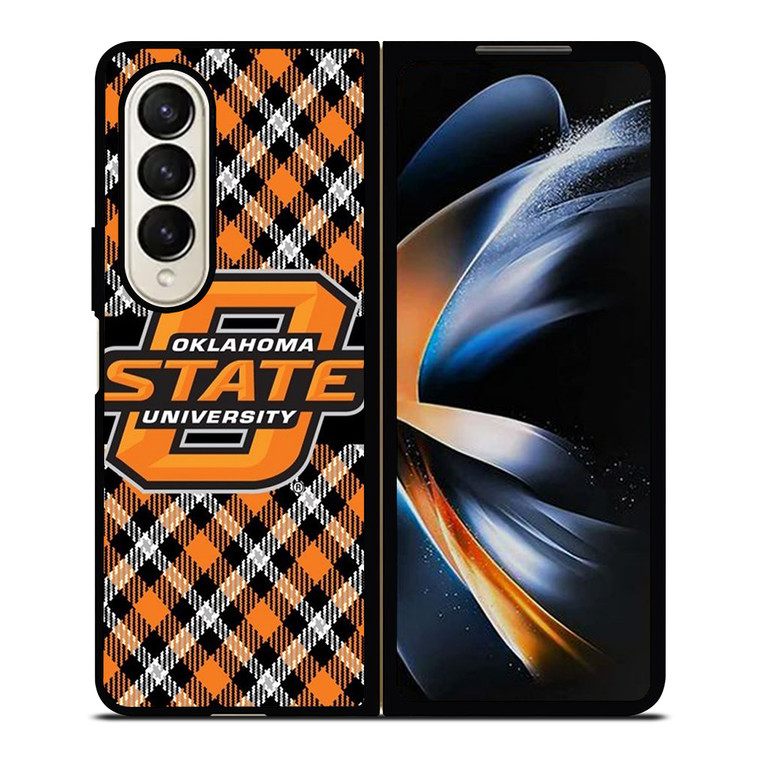 OKLAHOMA STATE UNIVERSITY LOGO Samsung Galaxy Z Fold 4 Case Cover