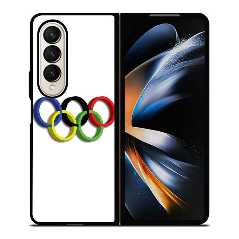 OLYMPIC RINGS LOGO Samsung Galaxy Z Fold 4 Case Cover