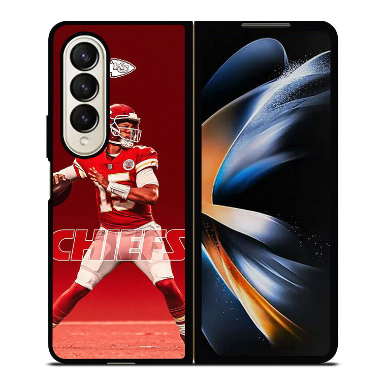 PATRICK MAHOMES KANSAS CITY CHIEFS 15 Samsung Galaxy Z Fold 4 Case Cover