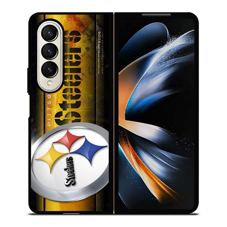 PITTSBURGH STEELERS ICON Samsung Galaxy Z Fold 4 Case Cover