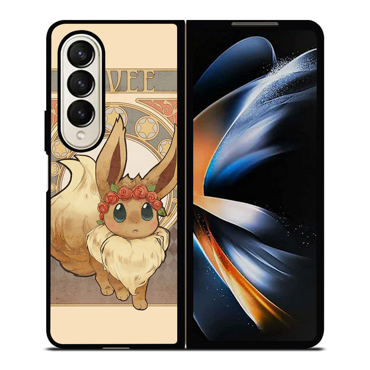 POKEMON EEVEE CUTE Samsung Galaxy Z Fold 4 Case Cover POKEMON EEVEE CUTE Samsung Galaxy Z Fold 4 Case Cover