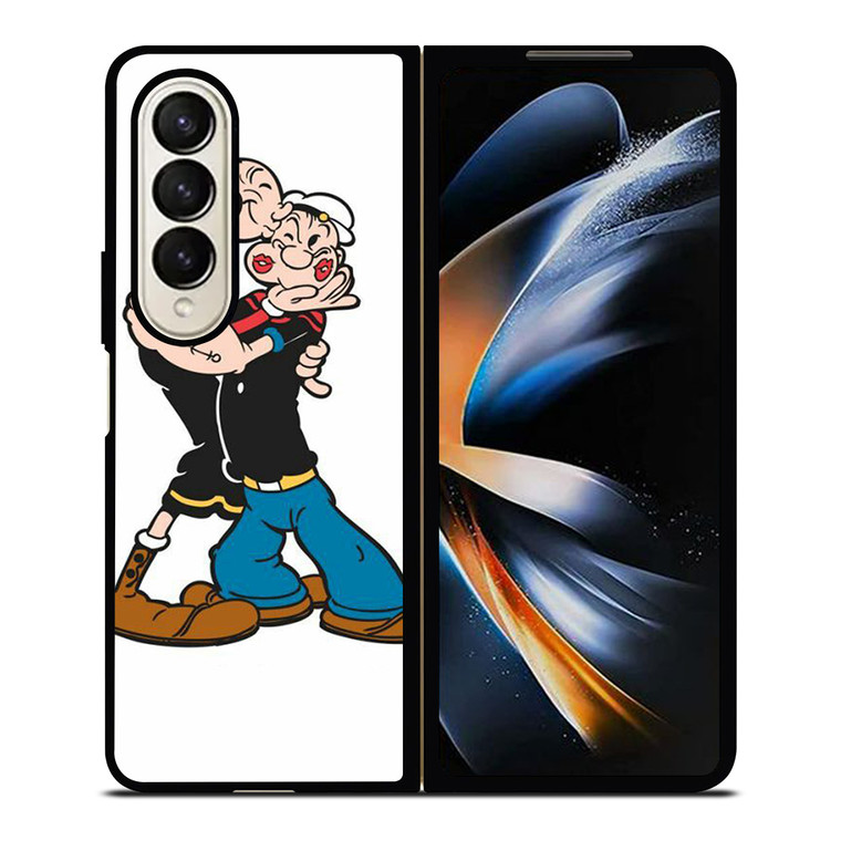 POPEYE AND OLIVE LOVE Samsung Galaxy Z Fold 4 Case Cover