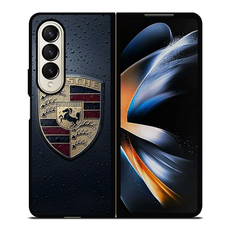 PORSCHE STUTTGART LOGO Samsung Galaxy Z Fold 4 Case Cover