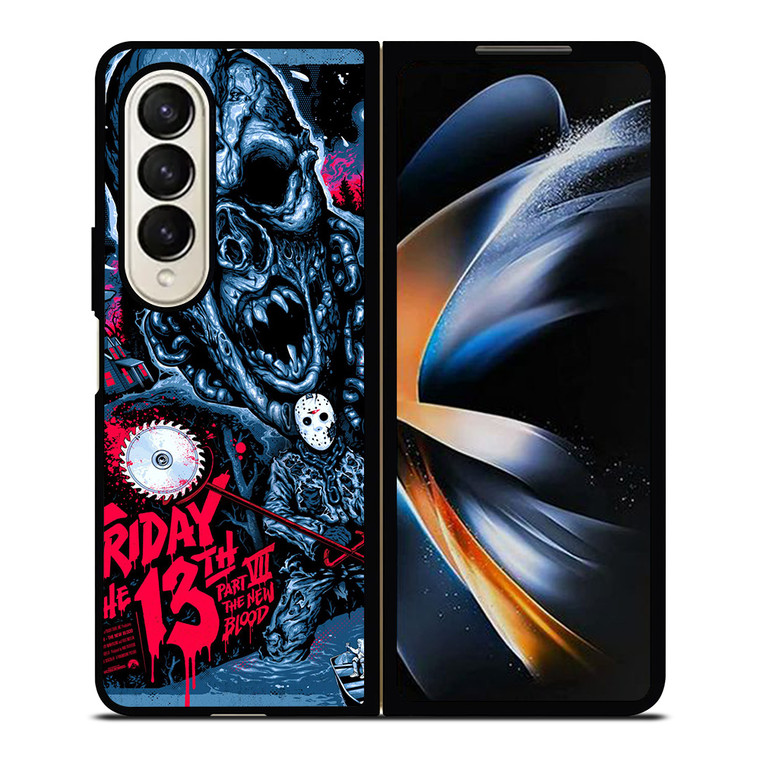 POSTER JASON FRIDAY THE 13TH  Samsung Galaxy Z Fold 4 Case Cover
