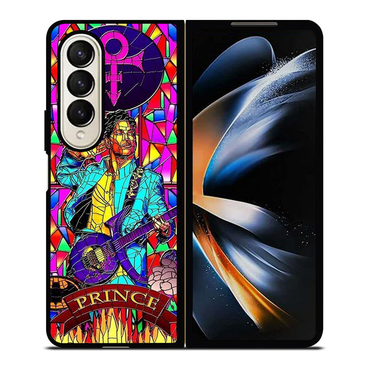 PRINCE PURPLE RAIN MOZAIK Samsung Galaxy Z Fold 4 Case Cover