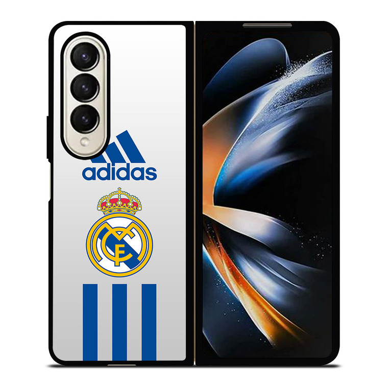 REAL MADRID CF ADIDAS STRIPES Samsung Galaxy Z Fold 4 Case Cover