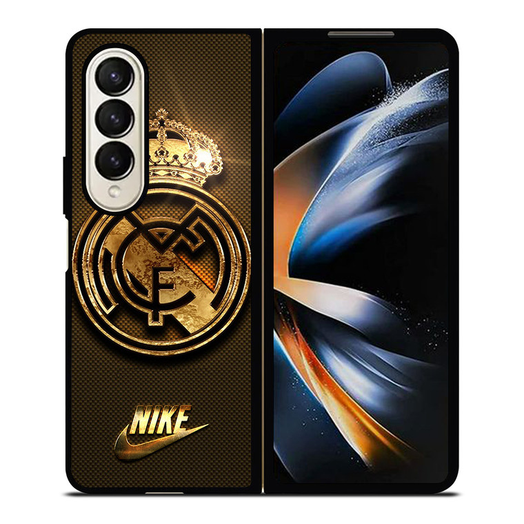 REAL MADRID GOLD LOGO Samsung Galaxy Z Fold 4 Case Cover