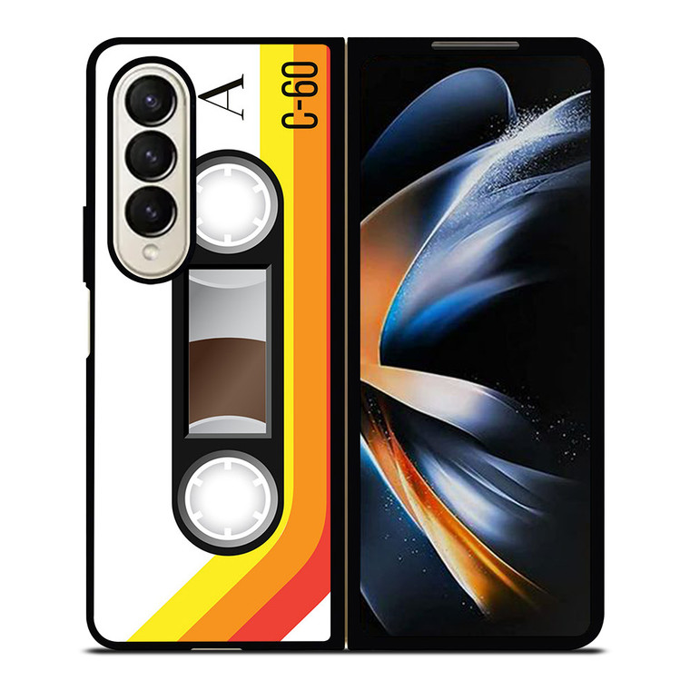 RETRO CASETTE TAPE Samsung Galaxy Z Fold 4 Case Cover