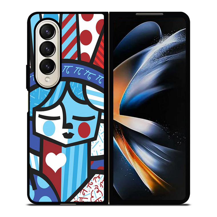 ROMERO BRITTO LIBERTY Samsung Galaxy Z Fold 4 Case Cover