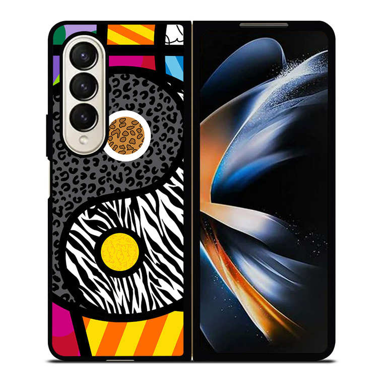 ROMERO BRITTO YIN YANG Samsung Galaxy Z Fold 4 Case Cover