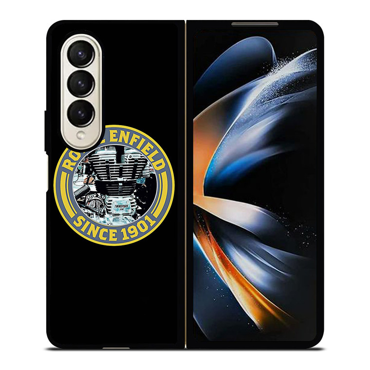 ROYAL ENFIELD ENGINE BADGE Samsung Galaxy Z Fold 4 Case Cover
