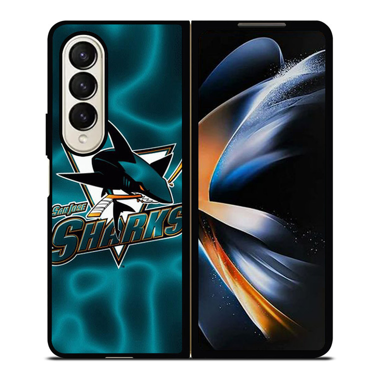 SAN JOSE SHARKS SYMBOL Samsung Galaxy Z Fold 4 Case Cover