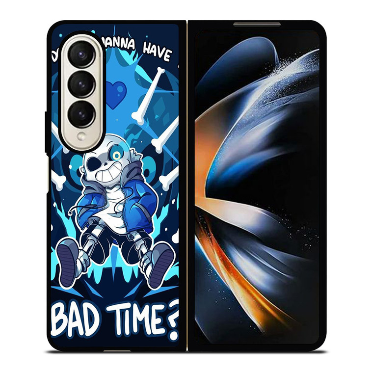 SANS UNDERTALE BAD TIME 2 Samsung Galaxy Z Fold 4 Case Cover