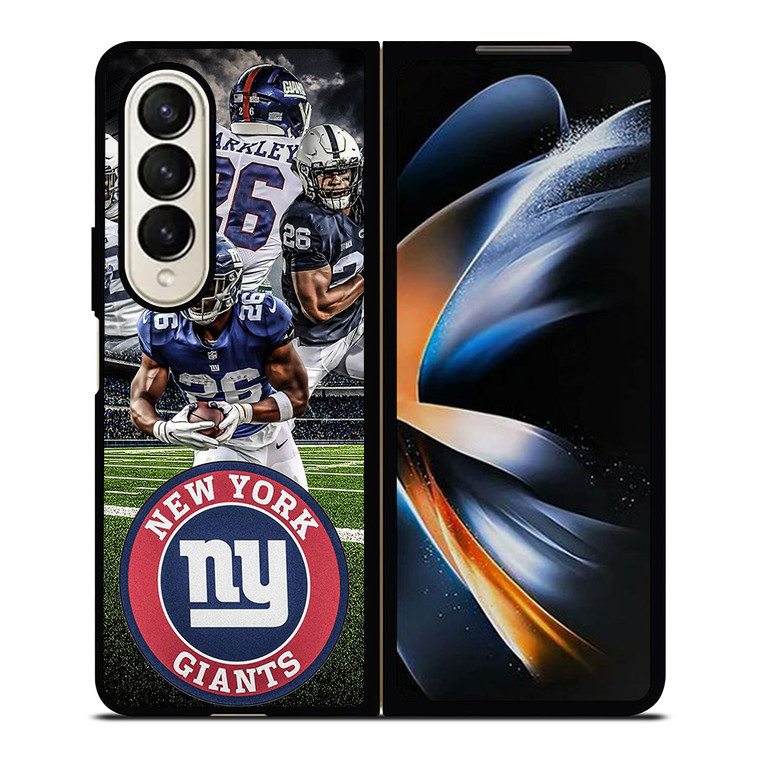 SAQUON BARKLEY NEW YORK GIANTS NY Samsung Galaxy Z Fold 4 Case Cover