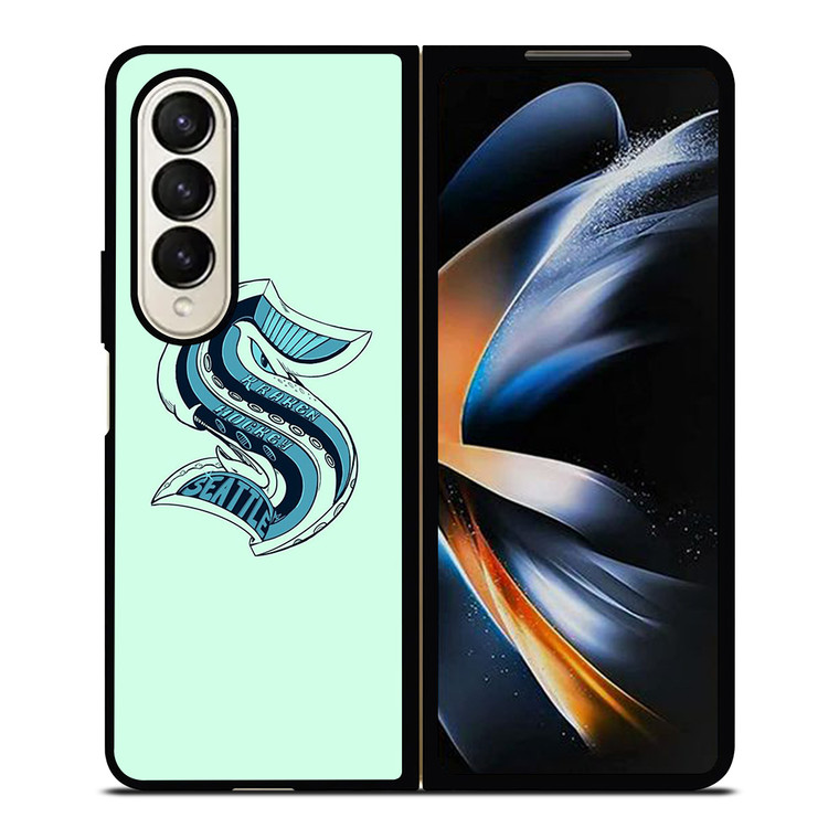 SEATTLE KRAKEN LOGO HOCKEY TEAM Samsung Galaxy Z Fold 4 Case Cover
