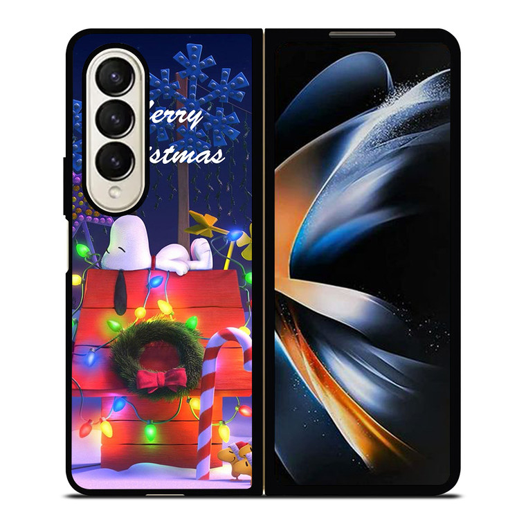 SNOOPY MERRY CHRISTMAS Samsung Galaxy Z Fold 4 Case Cover