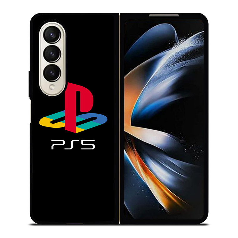 SONY PLASTATION PS 5 SYMBOL Samsung Galaxy Z Fold 4 Case Cover
