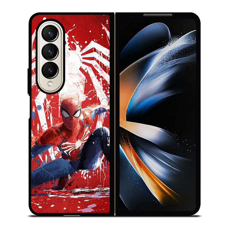 SPIDER MAN AVENGERS ART PAINT Samsung Galaxy Z Fold 4 Case Cover