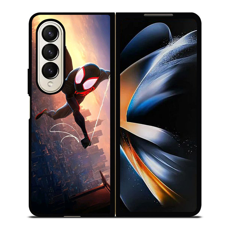 SPIDERMAN MILES MORALES ACROSS SPIDER-VERSE SWING Samsung Galaxy Z Fold 4 Case Cover