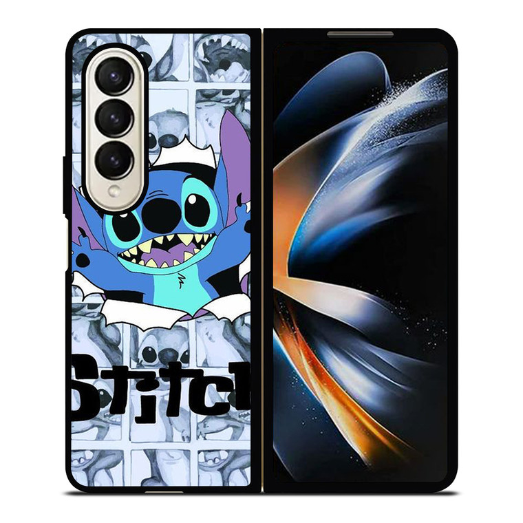STITCH DISNEY CARTOON SURPRISE Samsung Galaxy Z Fold 4 Case Cover
