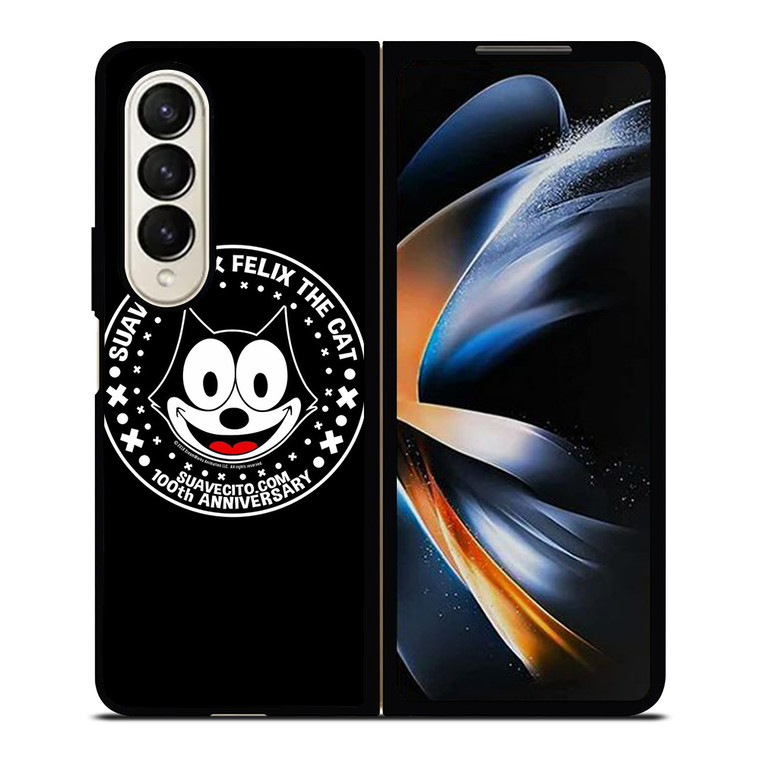 SUAVECITO POMADE X FELIX THE CAT Samsung Galaxy Z Fold 4 Case Cover