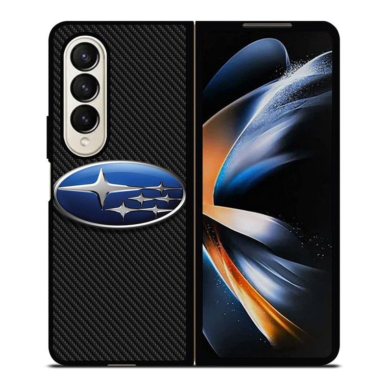 SUBARU CARBON LOGO Samsung Galaxy Z Fold 4 Case Cover