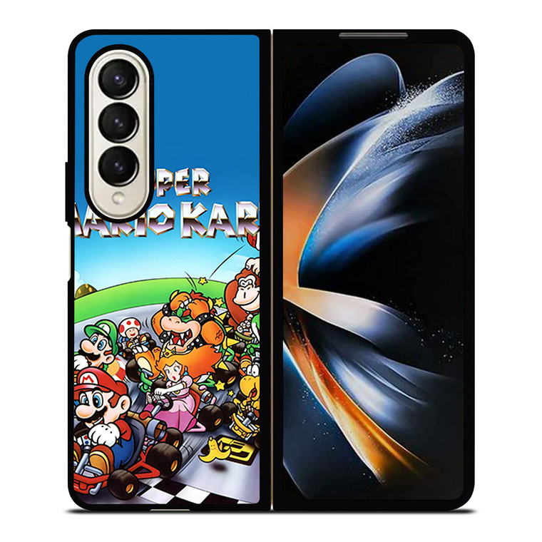 SUPER MARIO KART BROSS NINTENDO GAMES POSTER Samsung Galaxy Z Fold 4 Case Cover