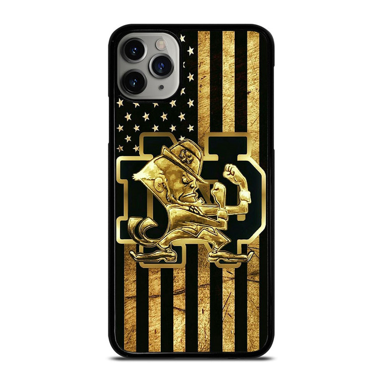 NOTRE DAME FIGHTING IRISH GOLD iPhone 11 Pro Max Case Cover