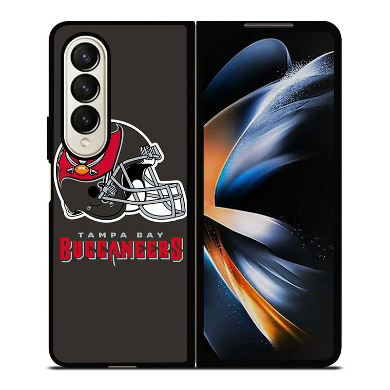 TAMPA BAY BUCCANEERS BUCS HELMET NFL Samsung Galaxy Z Fold 4 Case Cover