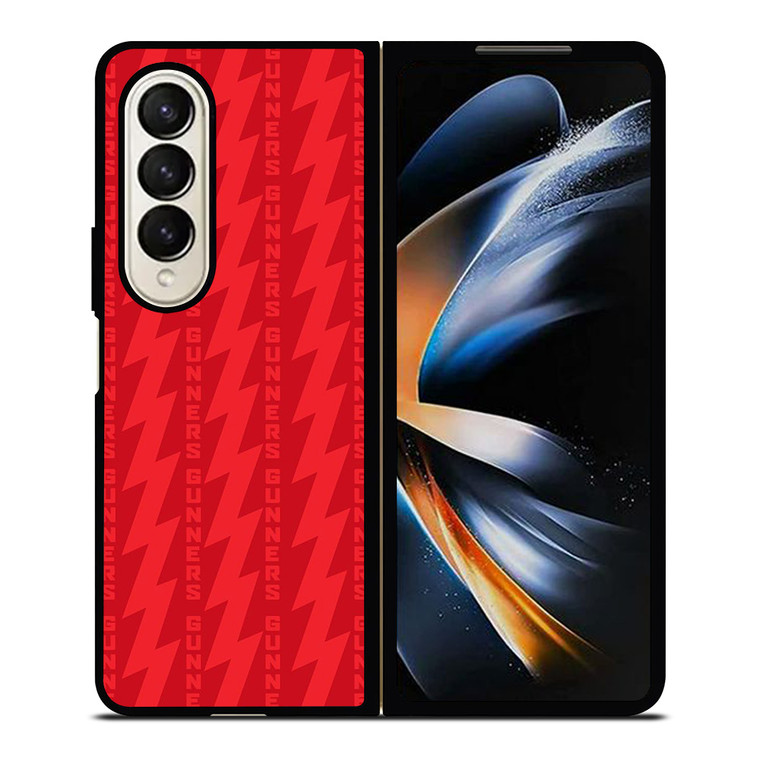 THE GUNNERS ARSENAL RED PATTERN Samsung Galaxy Z Fold 4 Case Cover