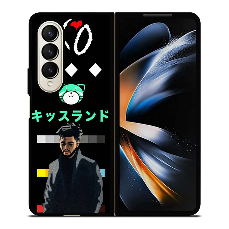 THE WEEKND XO KISSLAND Samsung Galaxy Z Fold 4 Case Cover THE WEEKND XO KISSLAND Samsung Galaxy Z Fold 4 Case Cover