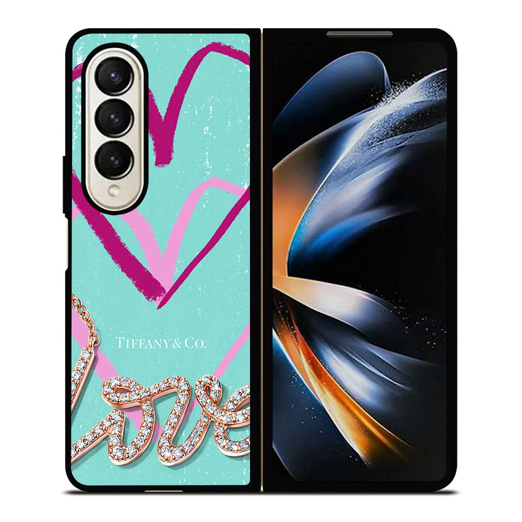 TIFFANY AND CO LOVE DIAMOND Samsung Galaxy Z Fold 4 Case Cover
