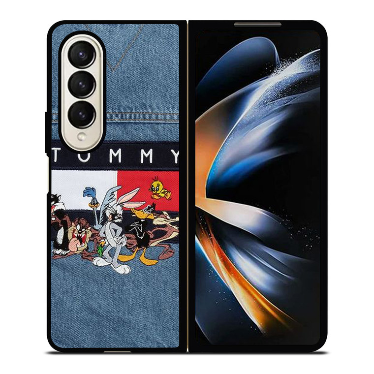 TOMMY HILFIGER JEANS LOONEY TUNES Samsung Galaxy Z Fold 4 Case Cover
