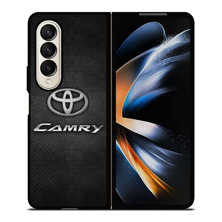 TOYOTA CAMRY METAL LOGO Samsung Galaxy Z Fold 4 Case Cover TOYOTA CAMRY METAL LOGO Samsung Galaxy Z Fold 4 Case Cover
